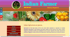 Desktop Screenshot of indianfarmer.net
