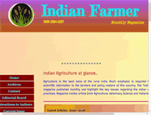 Tablet Screenshot of indianfarmer.net